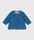 Blusa in denim leggero neonato