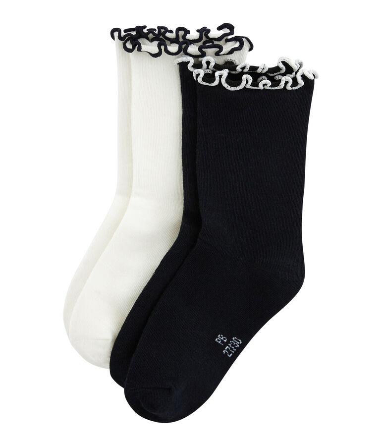 Confezione da 2 paia di calzini bambina variante 1