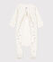Bodyjama fiori in cotone bianco MARSHMALLOW/bianco MULTICO