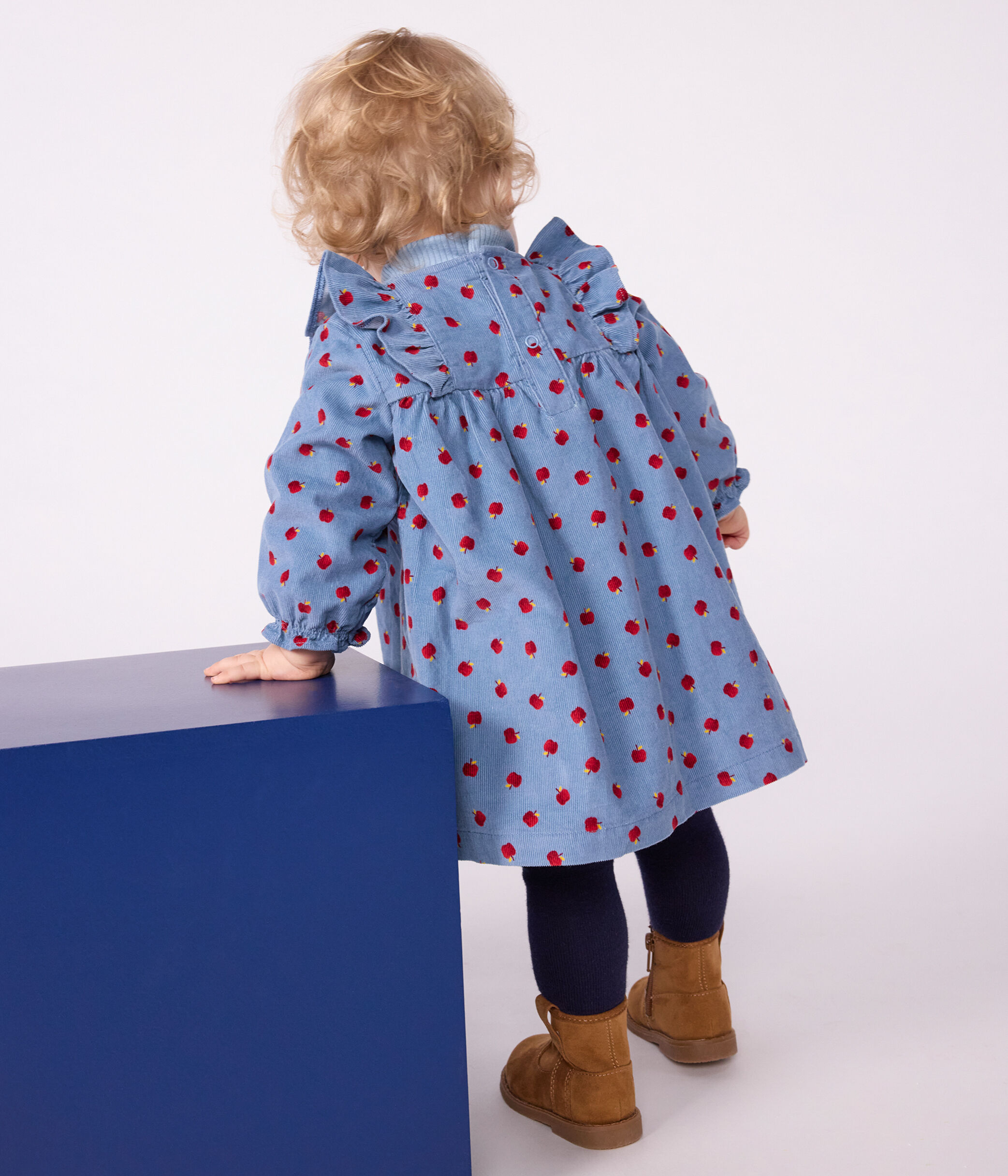 Abito Invernale Petit Bateau Per Bambine E Ragazze: Maniche Lunghe, Morbido E Caldo, Perfetto Per Le Feste E Le Giornate Fredde