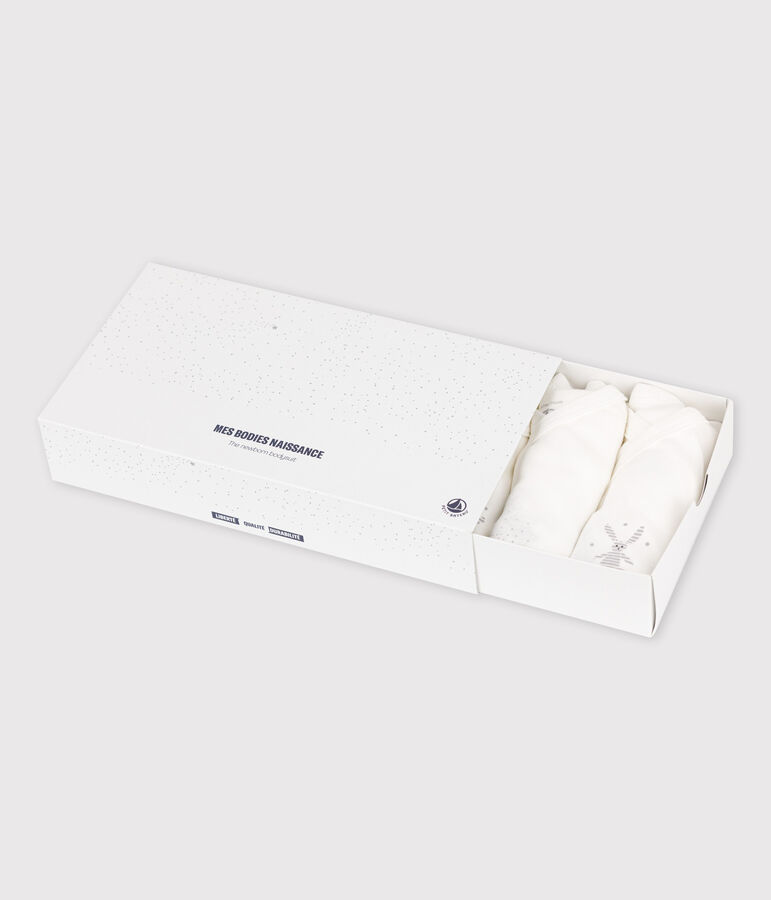 Confezione da 5 body beb&egrave; in cotone biologico variante 1