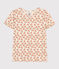 T-shirt LE DROIT girocollo in cotone Donna bianco AVALANCHE/ MULTICO