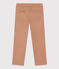 Pantaloni regular in serge di cotone bambino beige VINTAGE