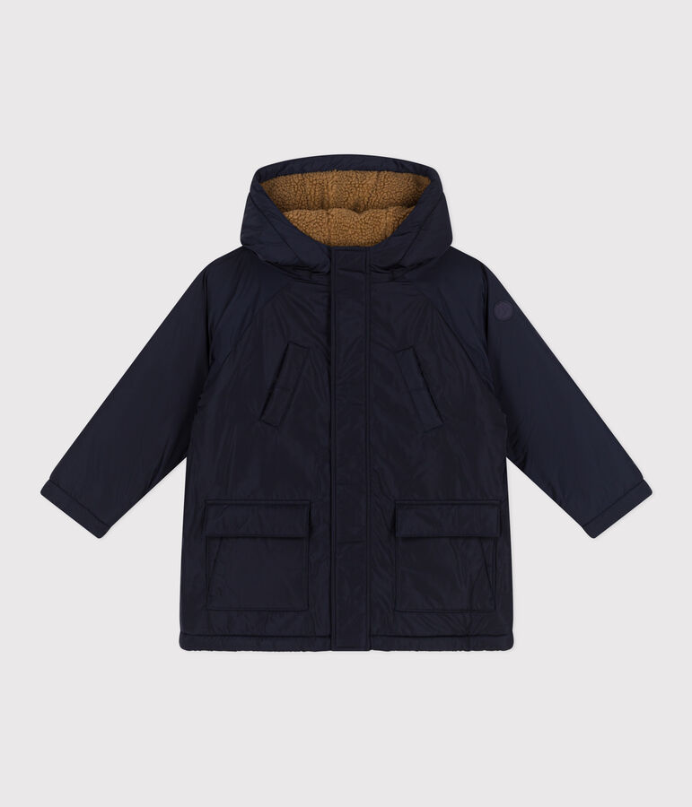 Parka bambina/bambino blu