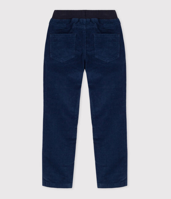Pantaloni dritti in velluto medio bambina / bambino CREPUSCULE