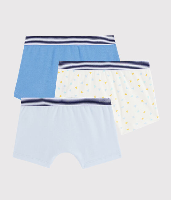 Confezione da 3 boxer fantasia geometrica bambino variante 1