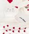 Set regalo nascita con body, doudou e calzini in cotone variante 1