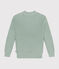 Maglione a costa inglese in cotone Donna verde HERBIER