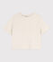 T-shirt LE BOXY in cotone donna beige MONTELIMAR CHINE