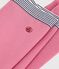 Leggings in cotone tinta unita bambina rosa