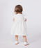 Abito bianco neonato in cotone e bloomer coordinato con stampa a pois bianco MARSHMALLOW/bianco MULTICO