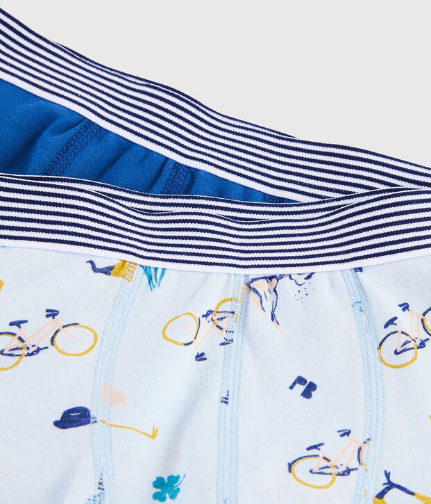 Confezione da 2 boxer animali yoga bambino multicolore