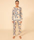 Pigiama patchwork donna in cotone