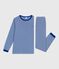 Pigiama in cotone a righe bambino OLYMPIC/ MARSHMALLOW