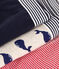 Set di 3 boxer in cotone con stampa di balene bambino variante 1