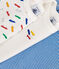 Confezione da 3 body a maniche corte skate in cotone per neonati variante 1
