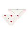 Confezione da 2 slip cuori donna Variante 1 PACK