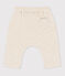 Pantalone bebè in velluto  di cotone beige MONTELIMAR CHINE