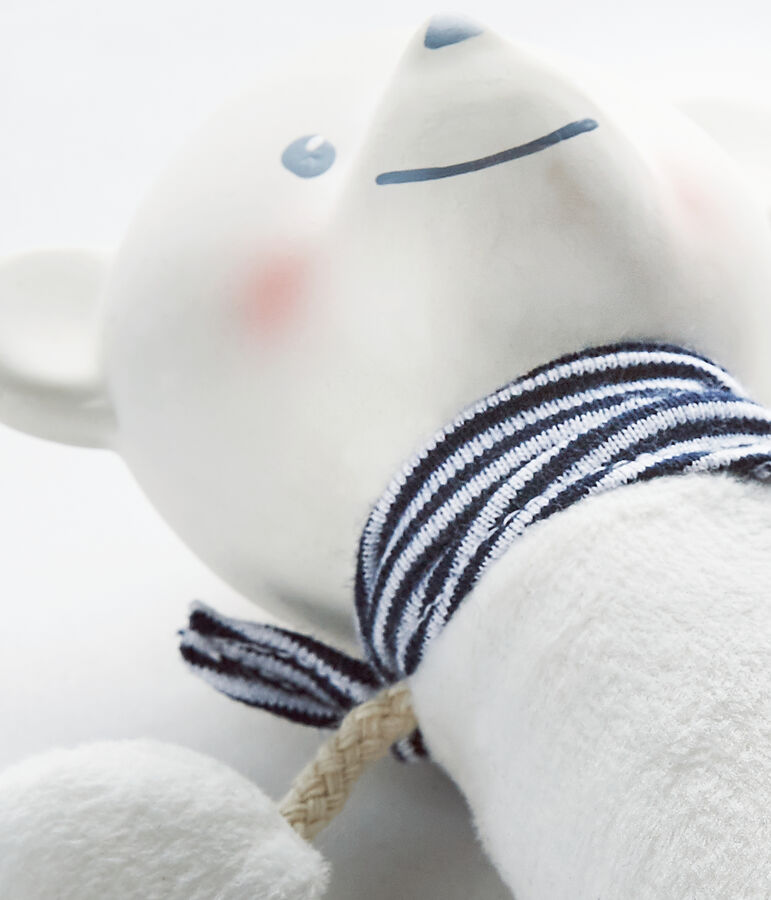 Doudou orsacchiotto bianco ECUME