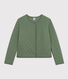 Cardigan donna in tubique trapuntato