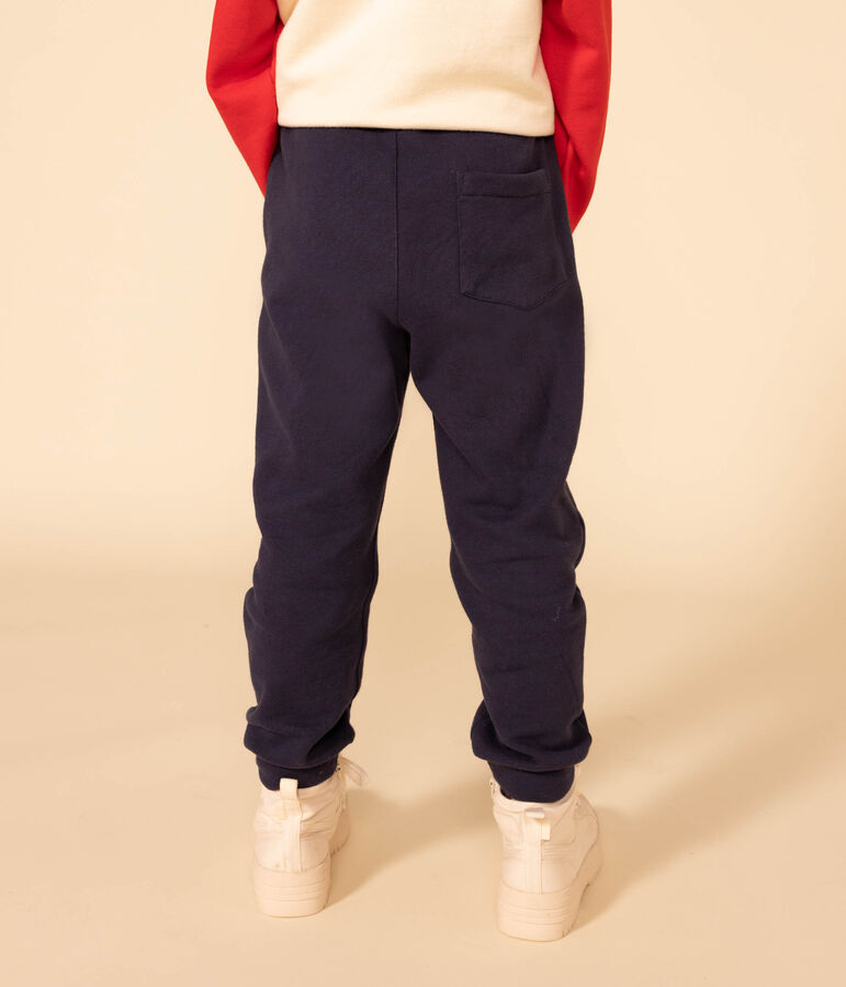 Pantaloni joggers bambino blu