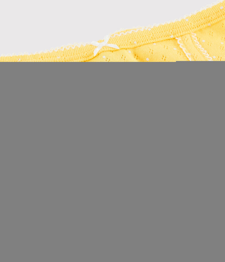 Confezione da 3 slip vita alta tour-trou bambina variante 1