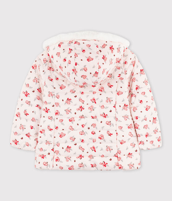 Piumino bambina rosa FLEUR/ MULTICO CN
