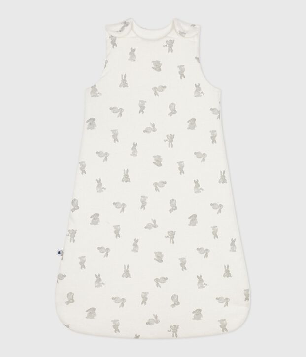 Sacco nanna in cotone neonato TOG 2 bianco/grigio