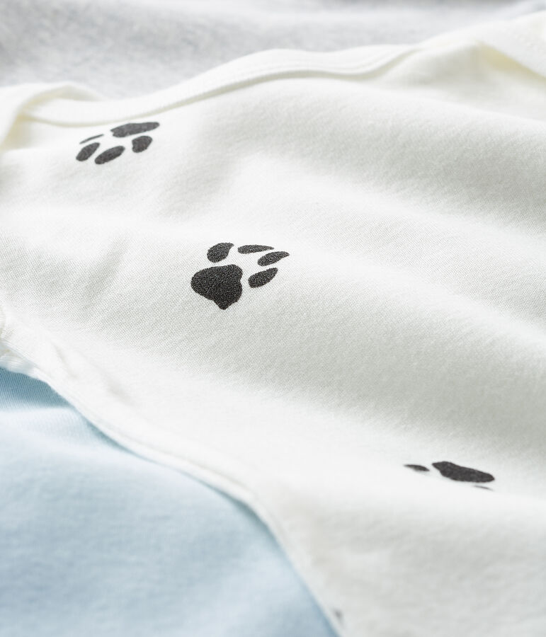 Trio body manica corta beb&egrave; maschietto variante 1