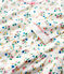 Pigiama bambina fantasia a fiori in tubique bianco MARSHMALLOW/bianco MULTICO