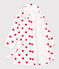 Accappatoio bambino unisex in spugna motivo cuore bianco MARSHMALLOW/rosso TERKUIT