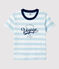 T-shirt  maniche corte in cotone bambino PLEINAIR/ MARSHMALLOW