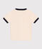 T-shirt in jersey bambino ecru AVALANCHE