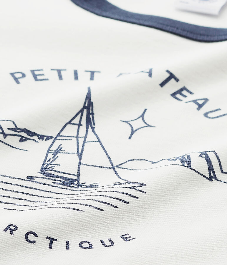 Pigiama per bambino stampato blu/bianco/rosso