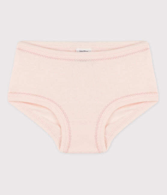 La mutandina in cotone per bambina rosa FLEUR CN