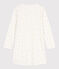 Camicia da notte bambina in cotone a fiori bianco MARSHMALLOW/bianco MULTICO