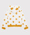 Felpa con cappuccio bambina bianco MARSHMALLOW/giallo BOUDOR