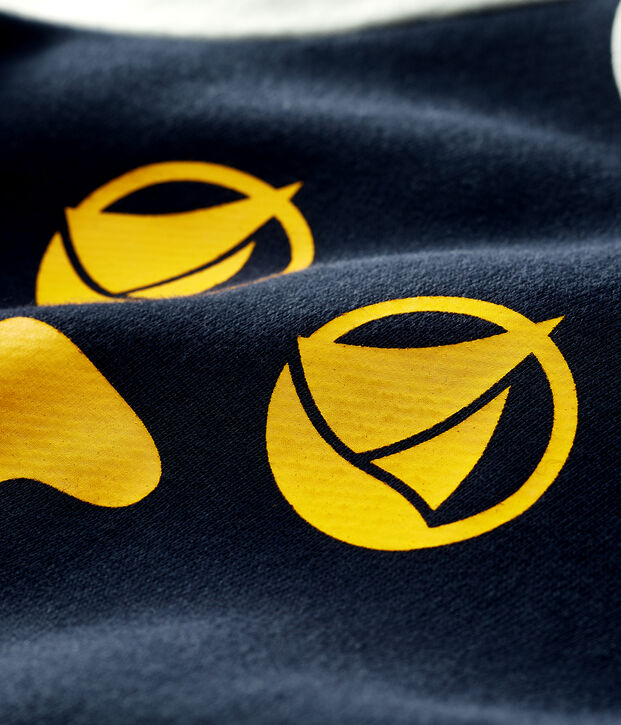 Tutina lunga beb&egrave; maschio blu/grigio