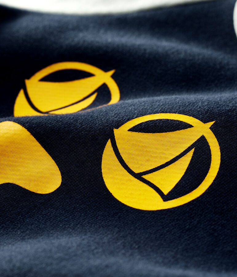 Tutina lunga beb&egrave; maschio blu/grigio