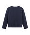 Cardigan in tubique bambina blu SMOKING/giallo OR