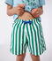 Shorts da mare a righe bambino verde MARSHMALLOW/ JARDIN