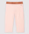 Leggings corti in jersey lycra bambina rosa MINOIS