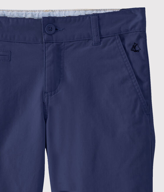 Bermuda in serge bambino blu SMOKING