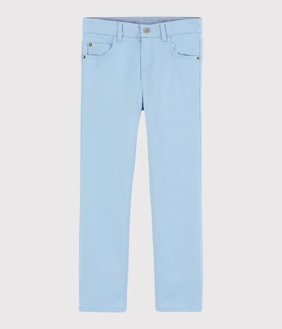 Pantaloni in serge bambino blu JASMIN