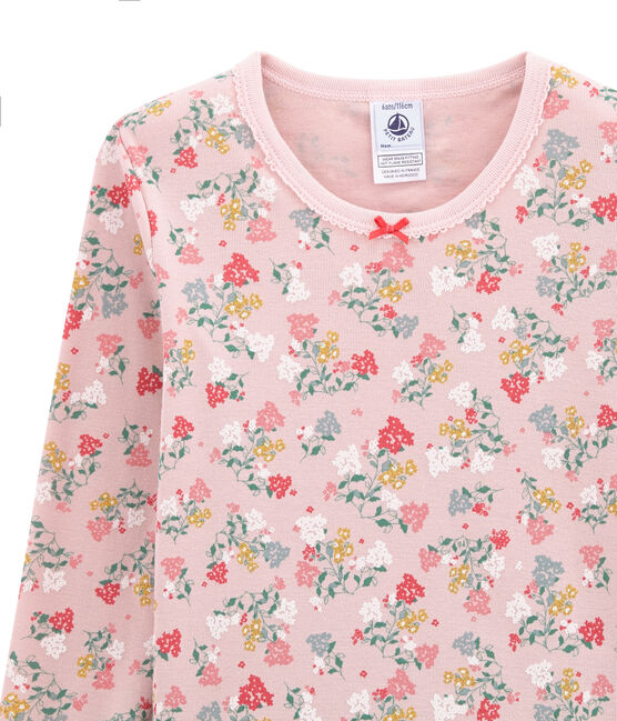Pigiama per bambina rosa JOLI/bianco MULTICO