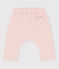 Pantalone bebè in velluto  di cotone rosa SALINE