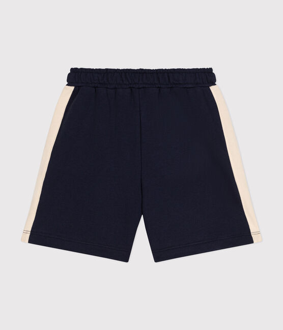 Shorts in cotone bambino blu SMOKING