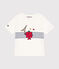 T-shirt Monsieur Madame in cotone bambino bianco MARSHMALLOW