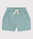 Shorts in cotone tinta unita bambina