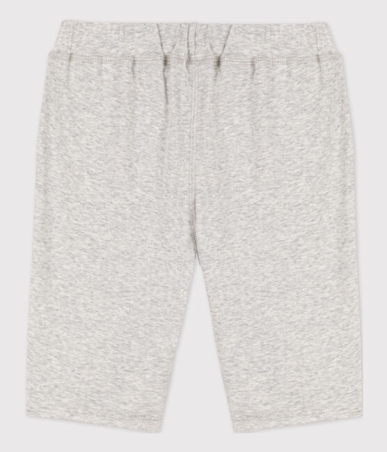 Bermuda in cotone bambino grigio BELUGA CHINE